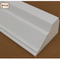 Low Price white gesso primed finger Joint PANEL MOULDING for door